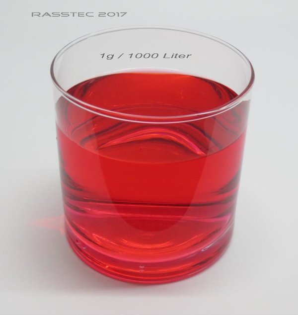 Wasserfärbemittel rot - Dose mit 500 g Inhalt