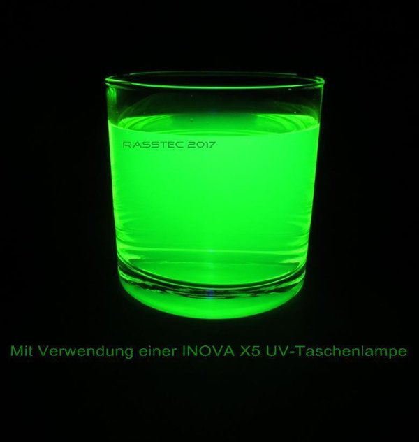 Wasserfärbemittel grün - 5 Dosen mit je 1000 g Inhalt