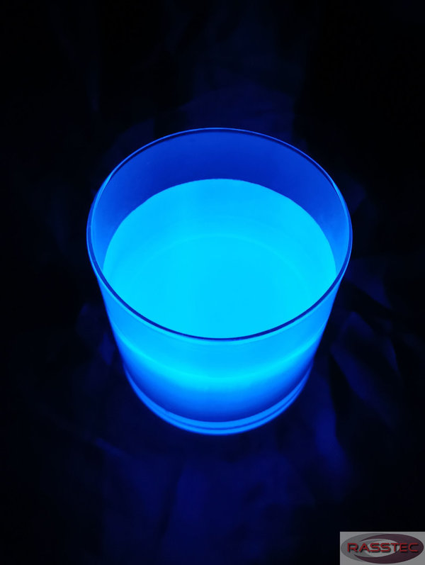 Fluoreszenzfarbstoff blau - Beutel mit 10 g Inhalt